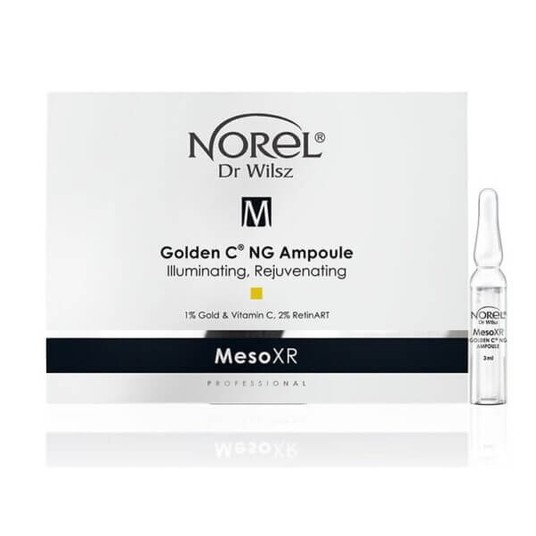 MesoXR Golden C Ampułki rozświetlające 5x3ml -zdjęcie numer 1