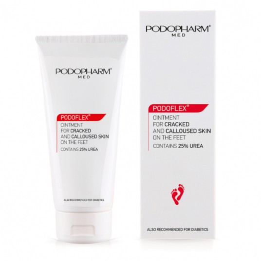 PODOFLEX Maść do popękanej i zrogowaciałej skóry stóp (25% mocznika) 75ml