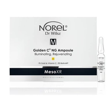 MesoXR Golden C Ampułki rozświetlające 5x3ml