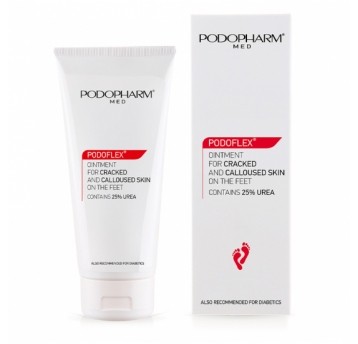 PODOFLEX Maść do popękanej i zrogowaciałej skóry stóp (25% mocznika) 100ml