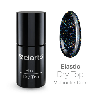 Top hybrydowy Elastic Dry Top Multicolor Dots 7ml